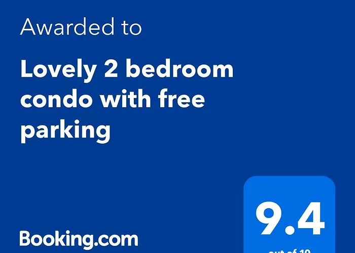 Lovely 2 Bedroom With Free Parking 公寓 *